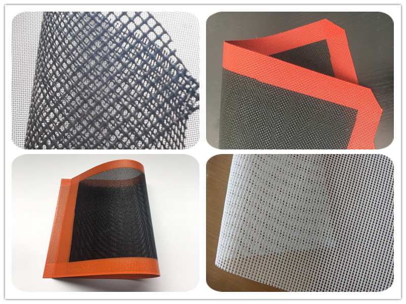 硅橡胶涂覆玻纤网格硅胶垫自粘防滑胶垫